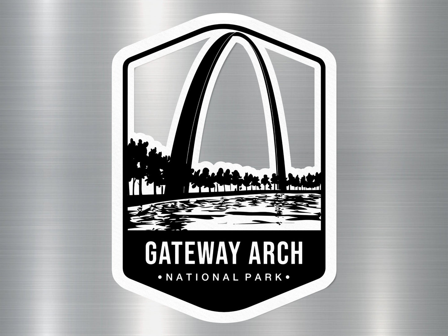 Wholesale Gateway Arch National Park Sticker