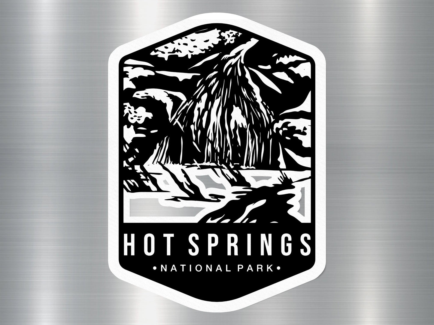 Wholesale Hot Springs National Park Sticker