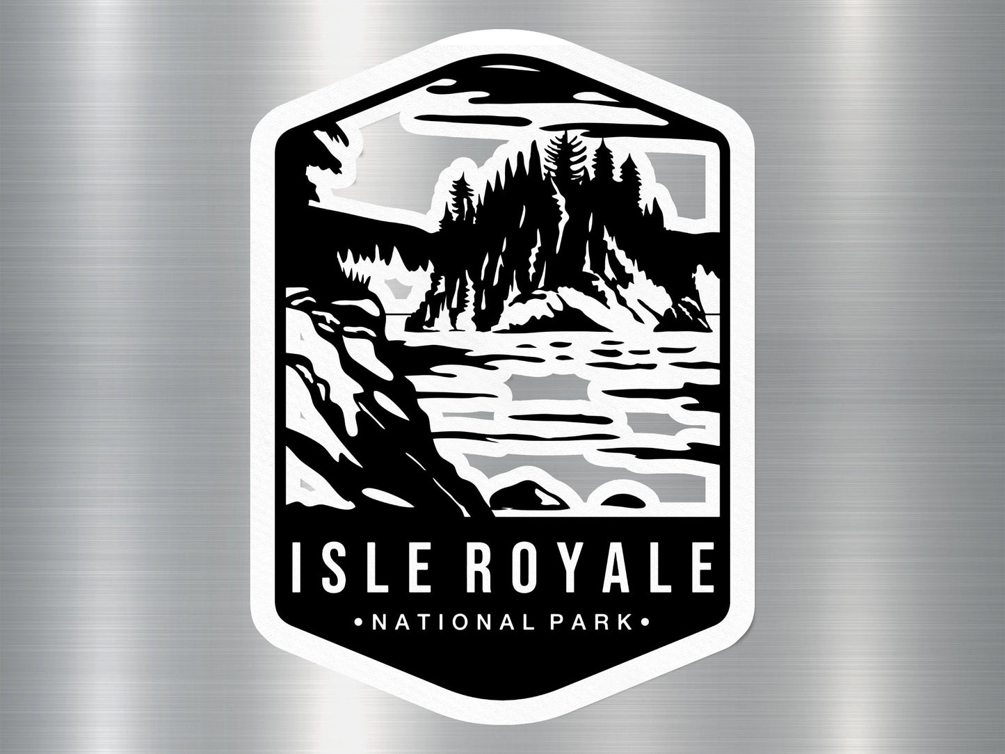 Wholesale Isle Royal National Park Sticker