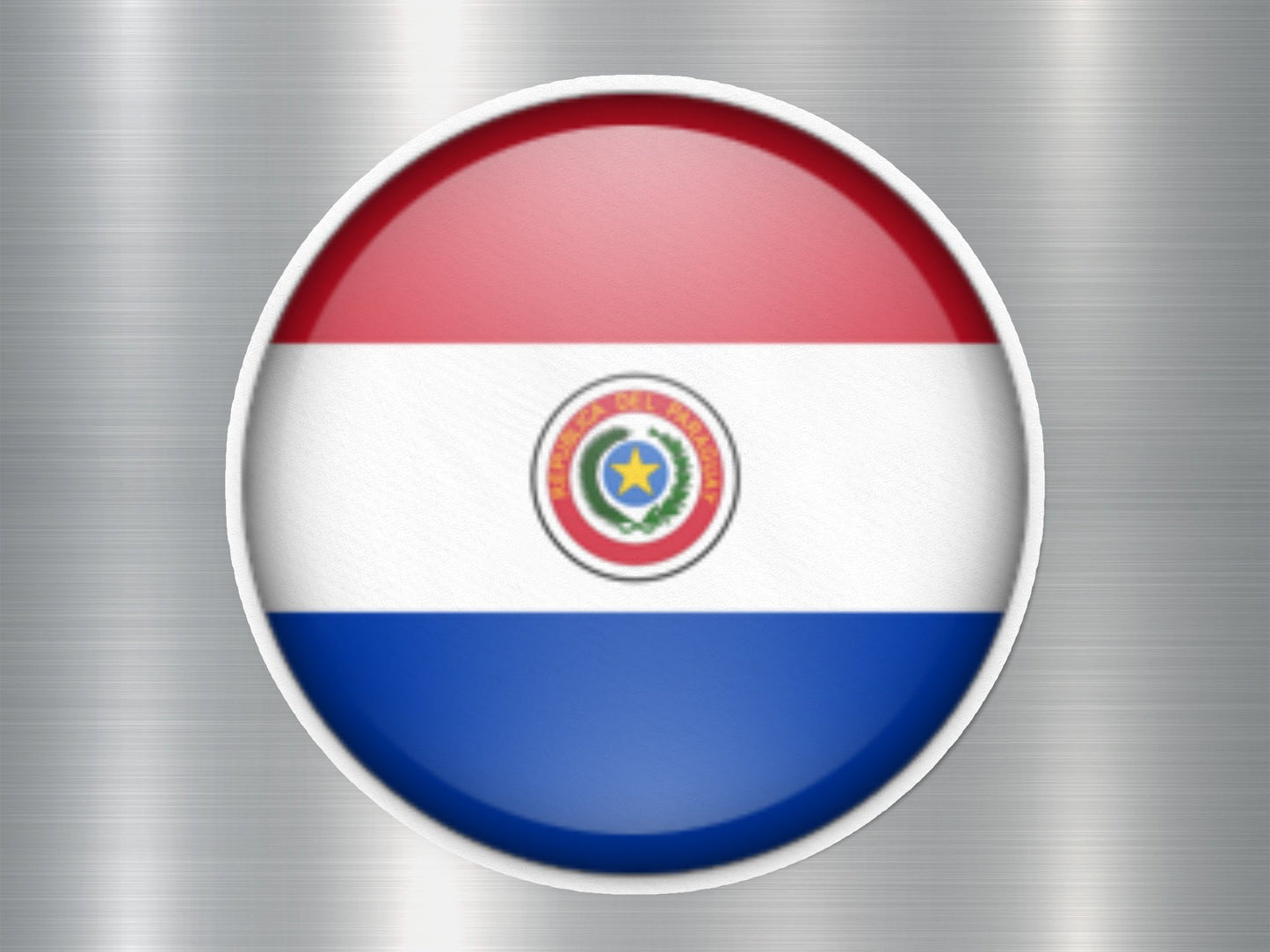 Wholesale Prague Button Flag Sticker