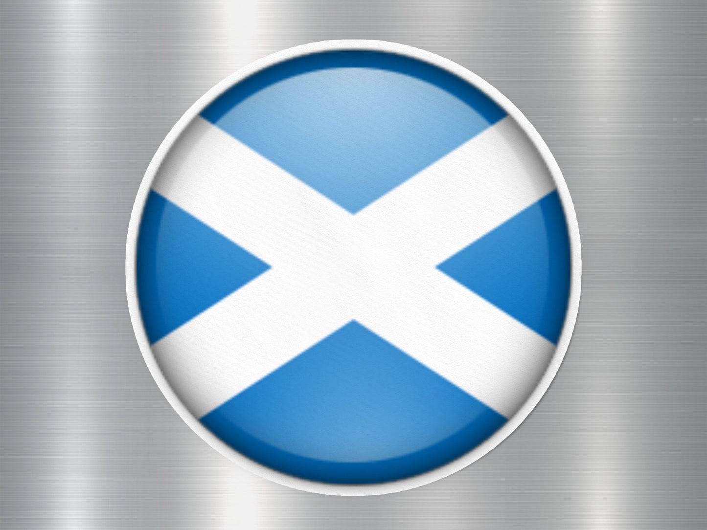 Wholesale Scotland Button Flag Sticker