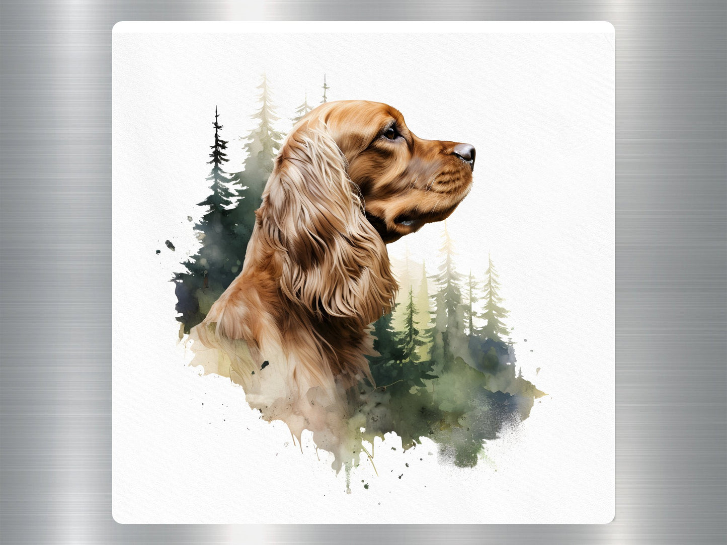 Wholesale Cocker Spaniel Dog Sticker