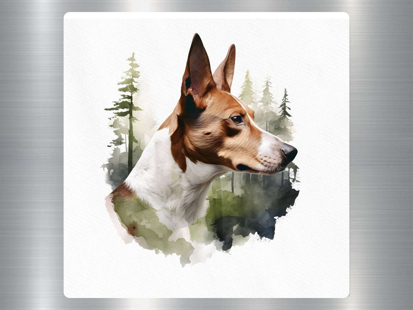 Wholesale Basenji Dog Sticker