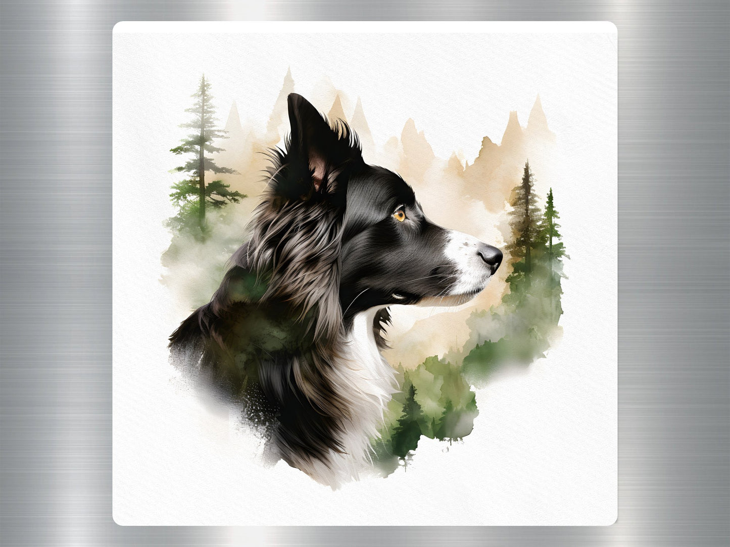 Wholesale Border Collie Dog Sticker