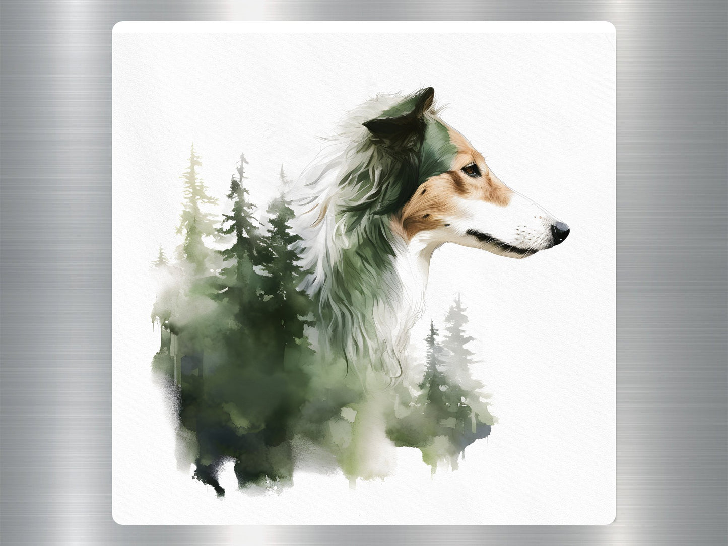 Wholesale Rough Collie Dog Sticker