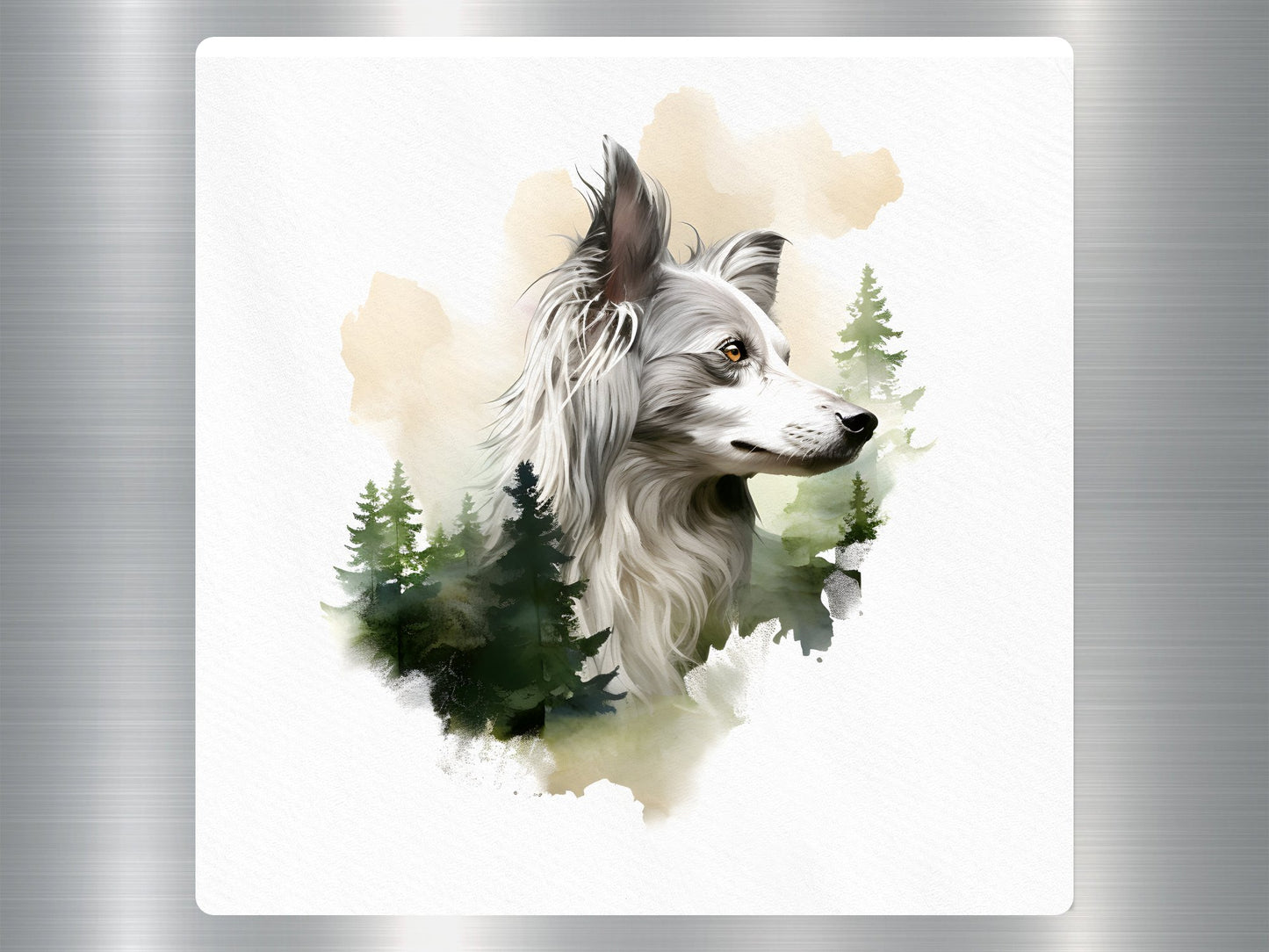Wholesale Chinese Crested Dog Sticker