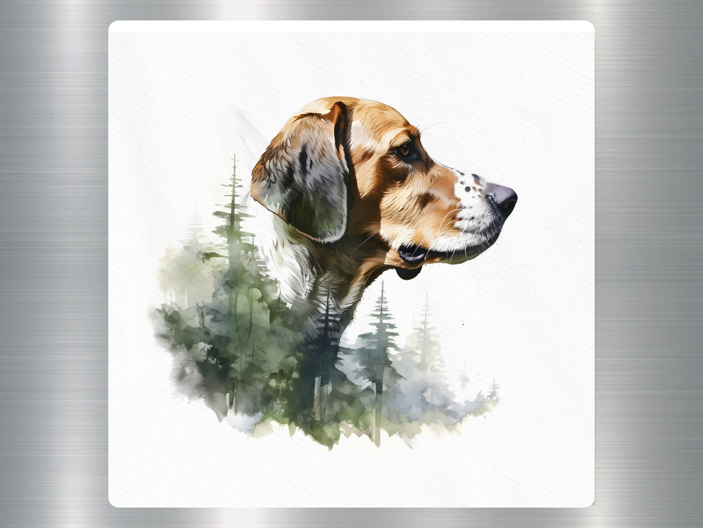 Wholesale Foxhound Dog Sticker