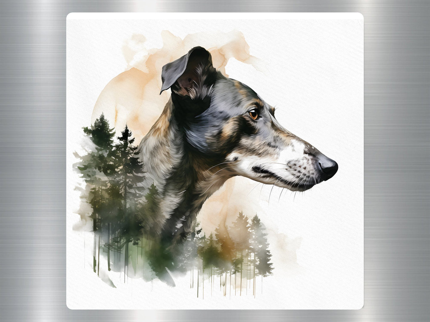 Wholesale Greyhound Dog Sticker