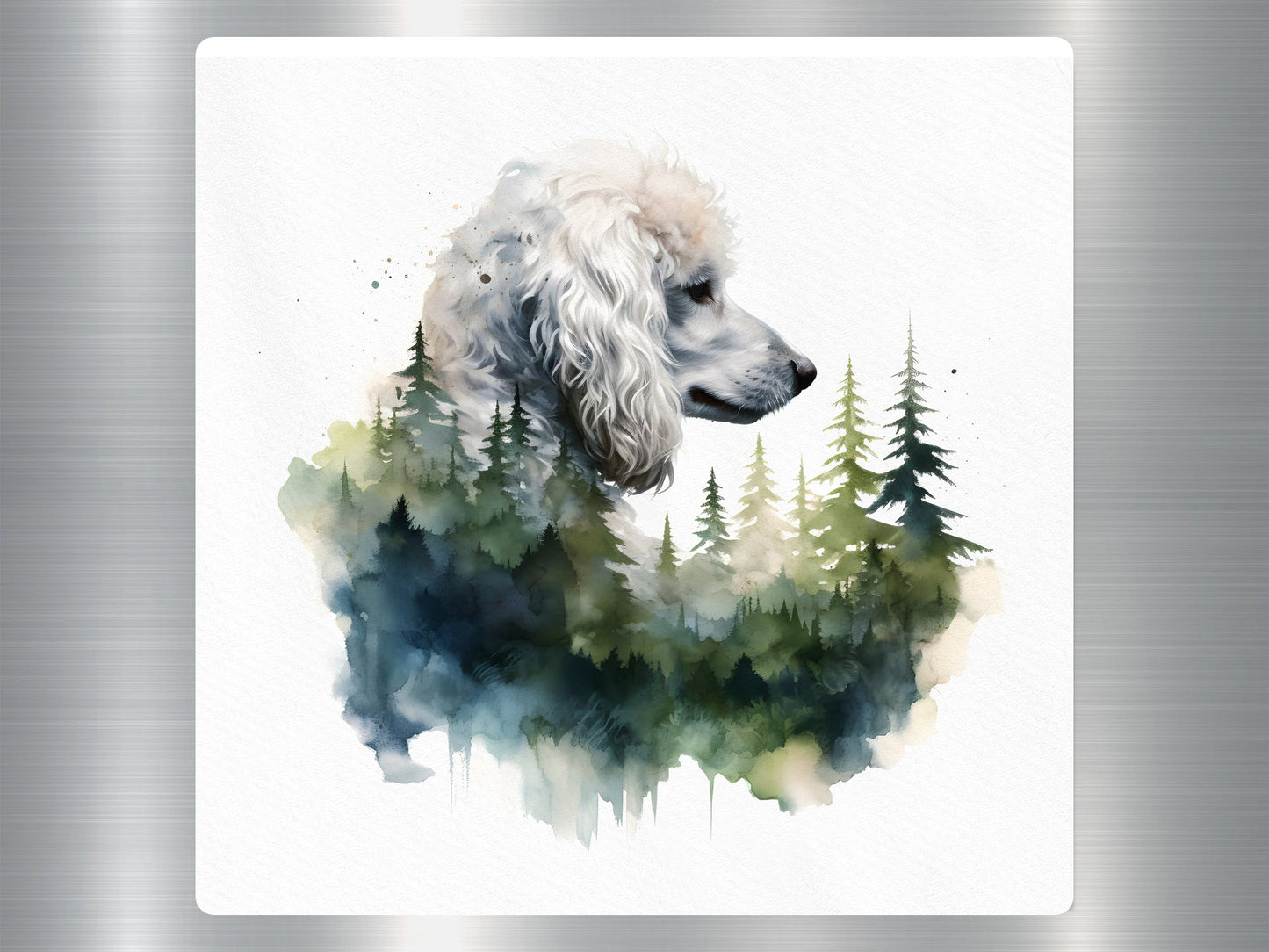 Wholesale Poodle Dog Sticker