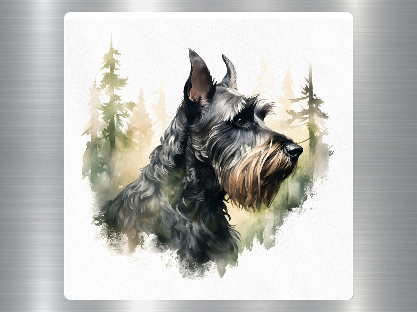 Wholesale Schnauzer Dog Sticker