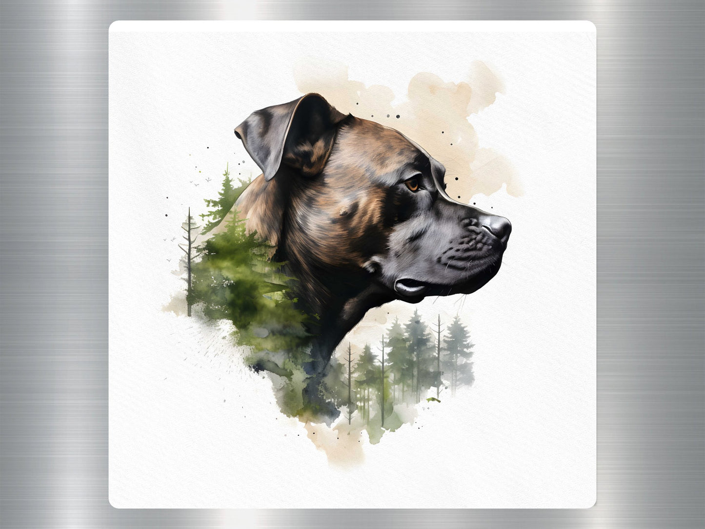 Wholesale Staffordshire Bull Dog Sticker
