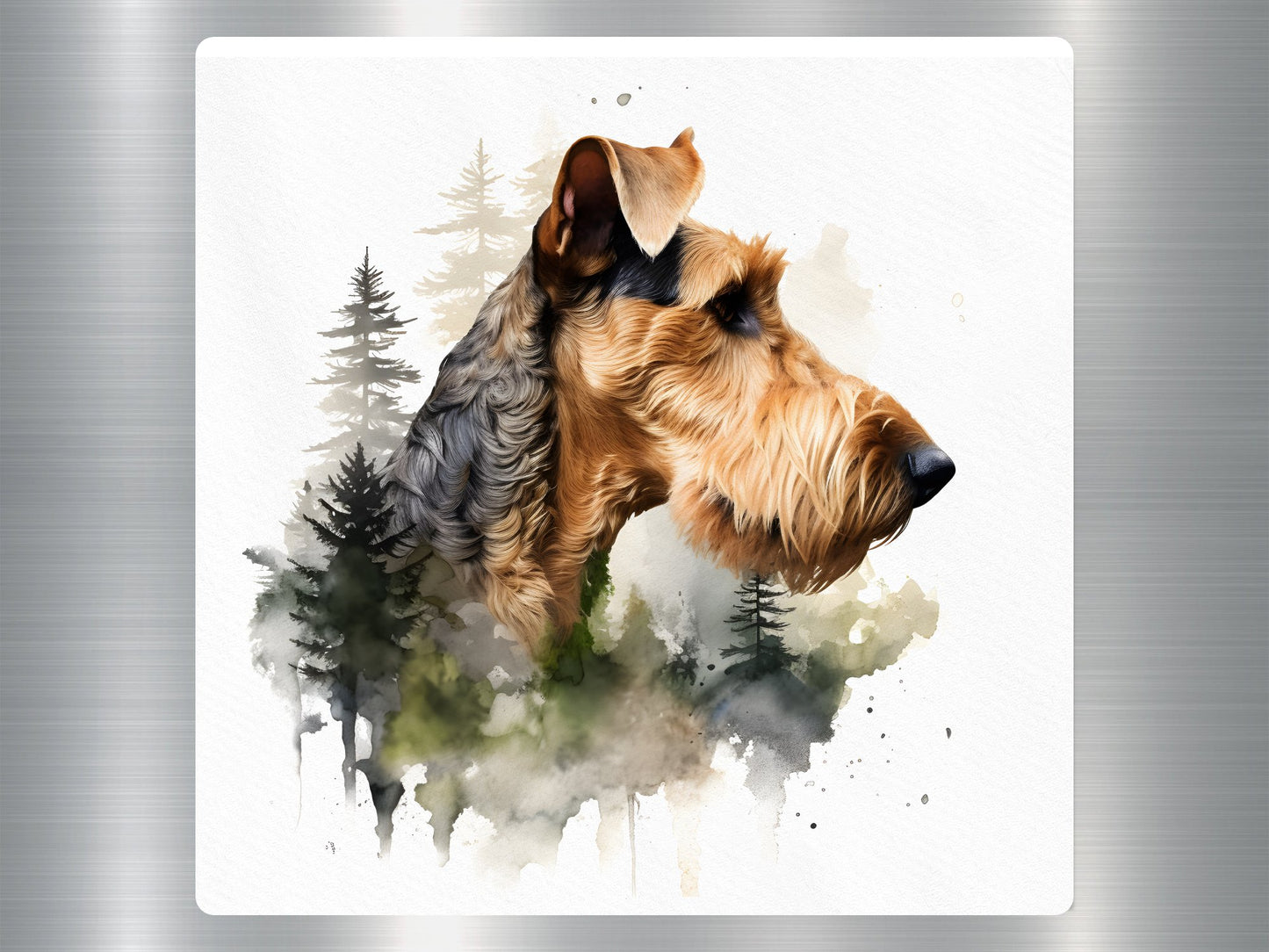 Wholesale Airedale Terrier Dog Sticker