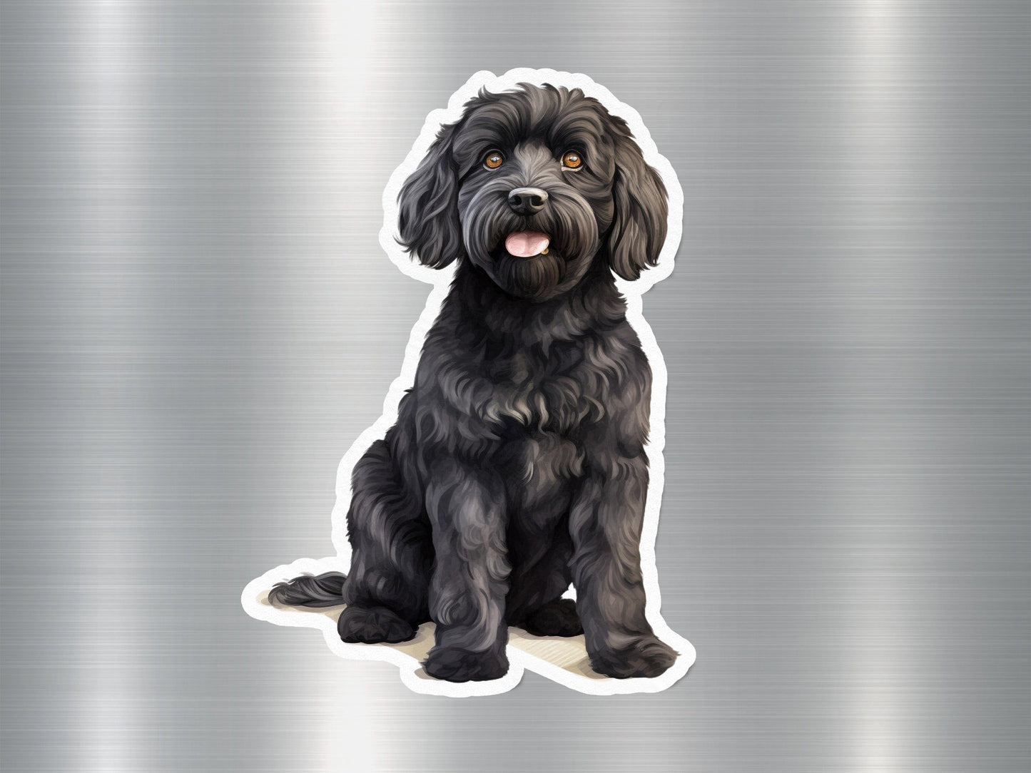 Wholesale Black Cockapoo Dog Sticker