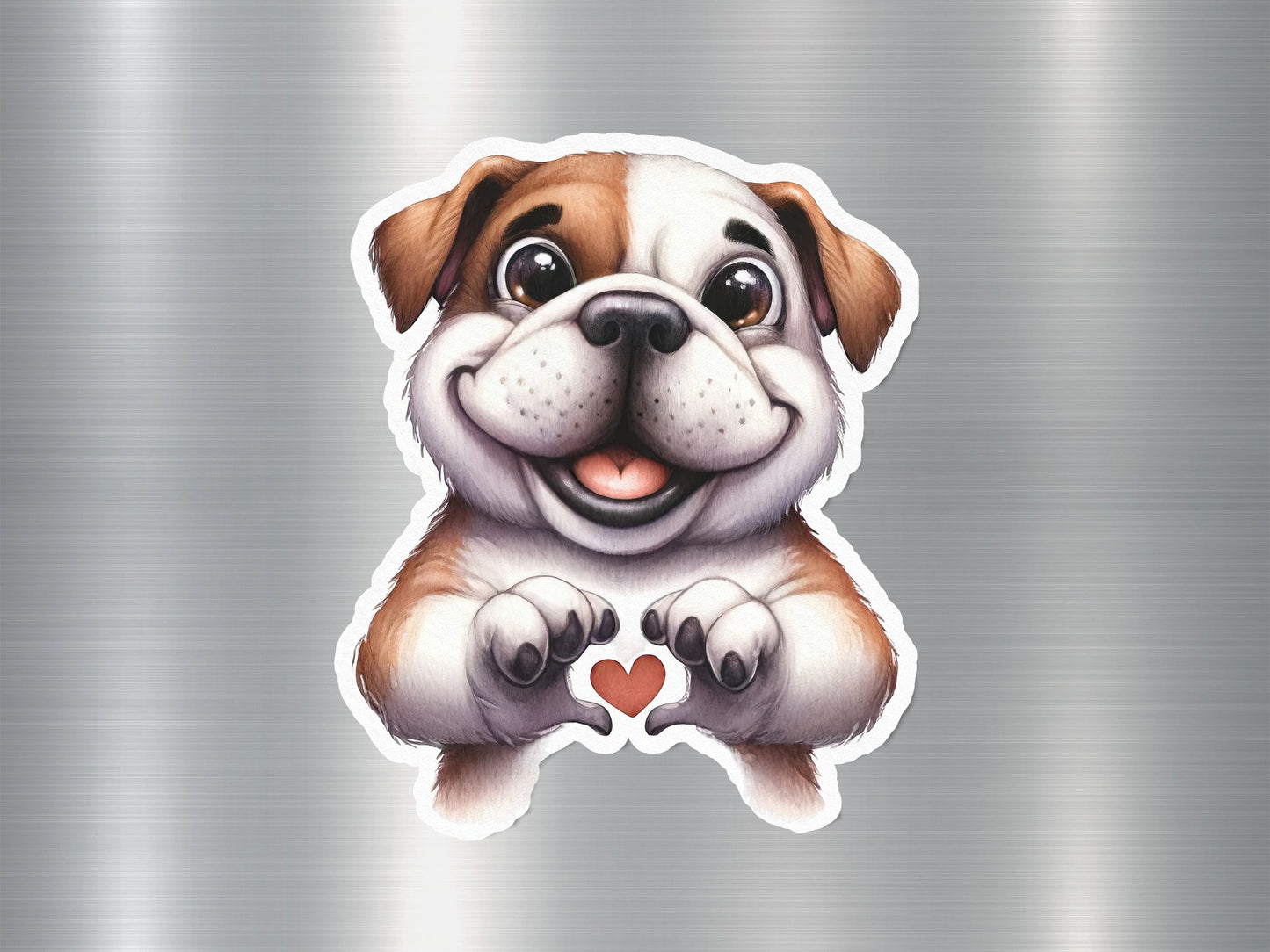 Wholesale Cute American Bulldog Dog Sticker