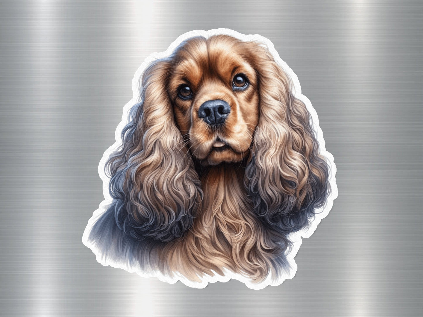 Wholesale Cocker Spaniel Dog Sticker