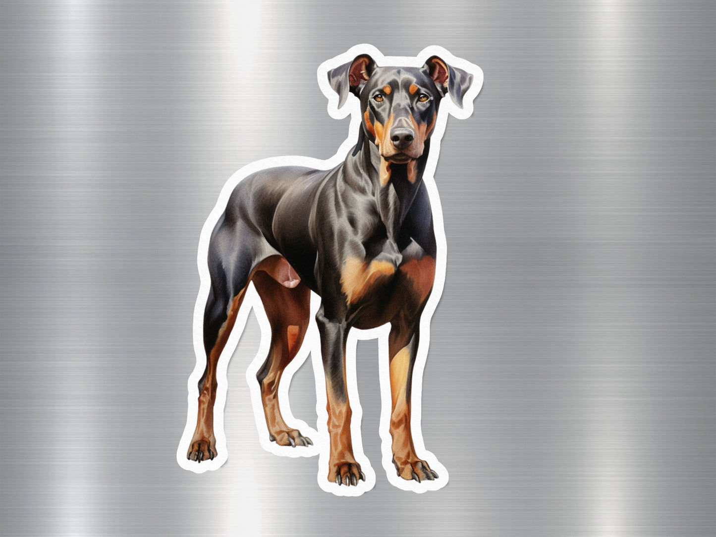 Wholesale Cute German Pinscher Dog Sticker