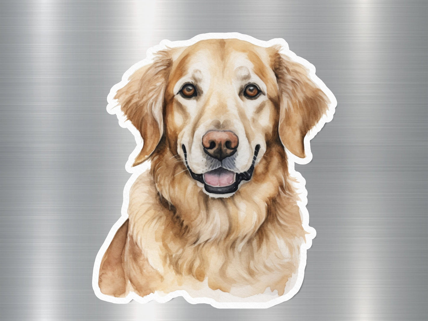 Wholesale Golden Sunshine Cute Dog Sticker