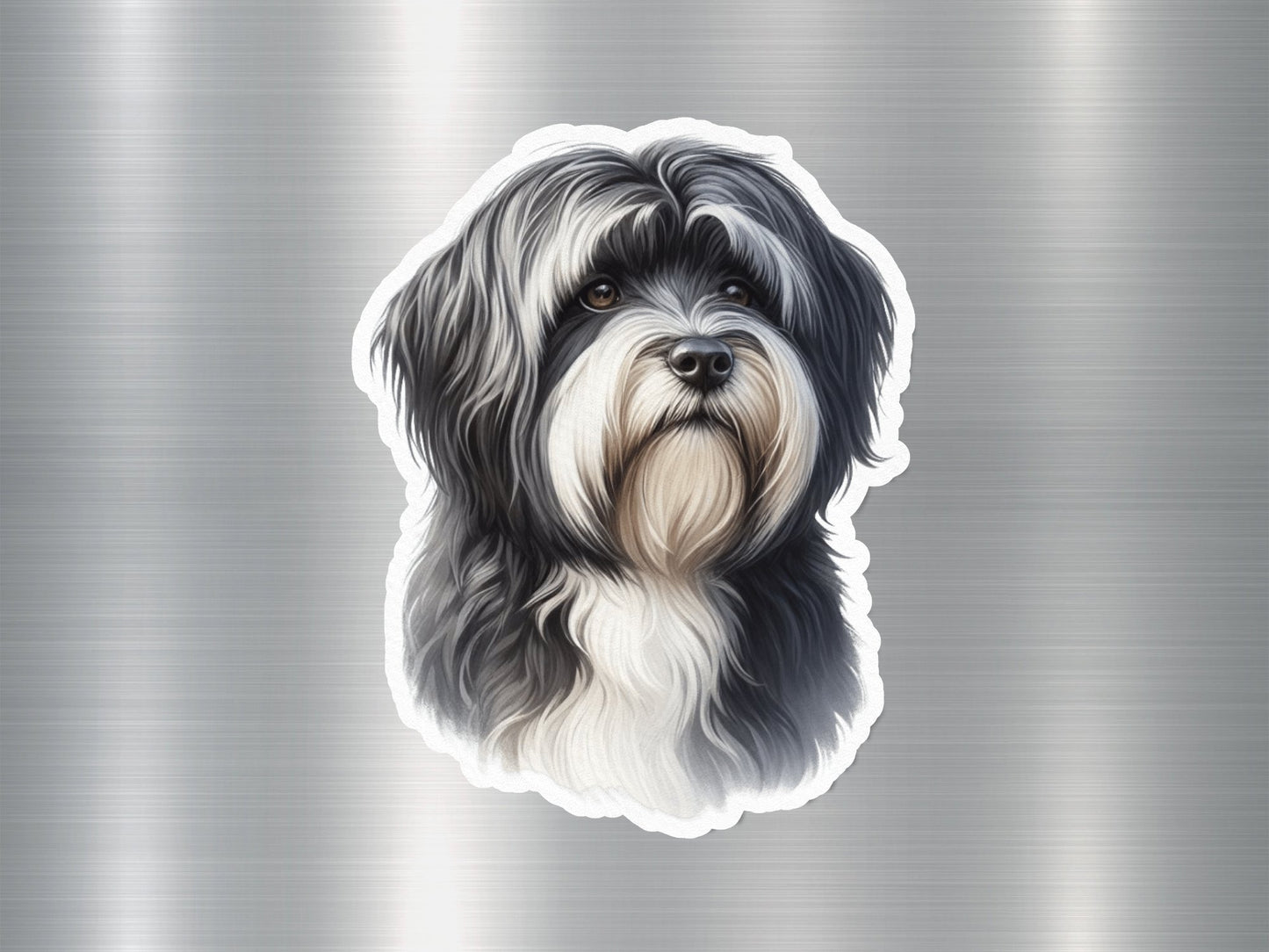 Wholesale Fluffy Face Dog Sticker