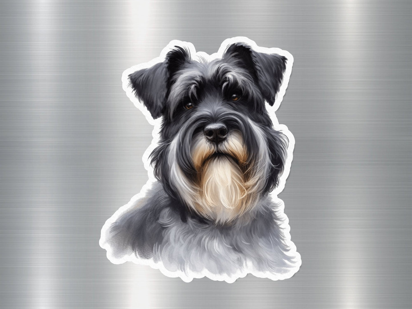 Wholesale Miniature Schnauzern Dog Sticker