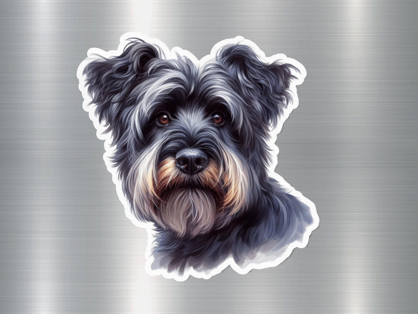 Wholesale Miniature Schnauzer Dog Sticker
