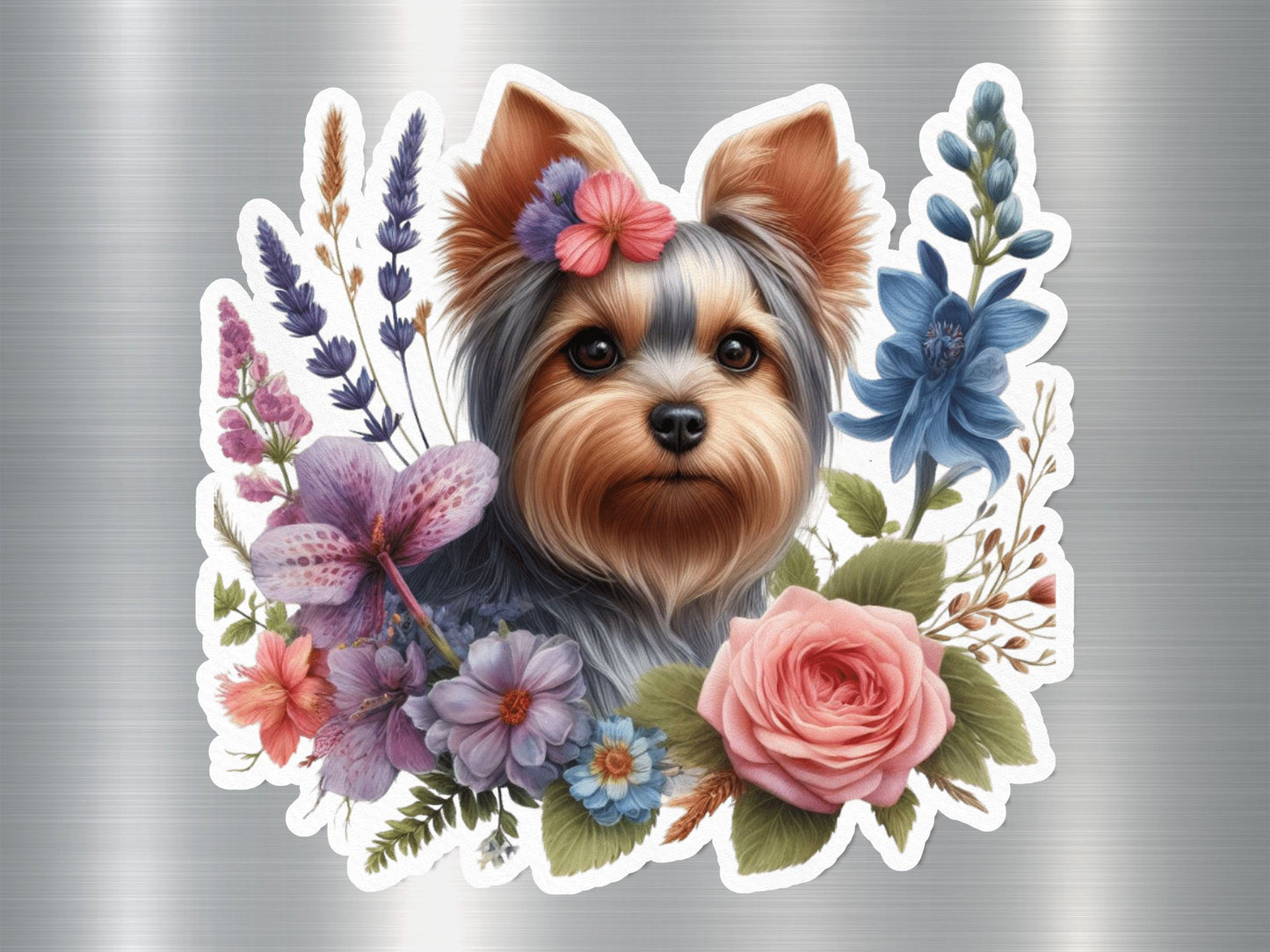 Wholesale Yorkie Delight Cute Dog Sticker
