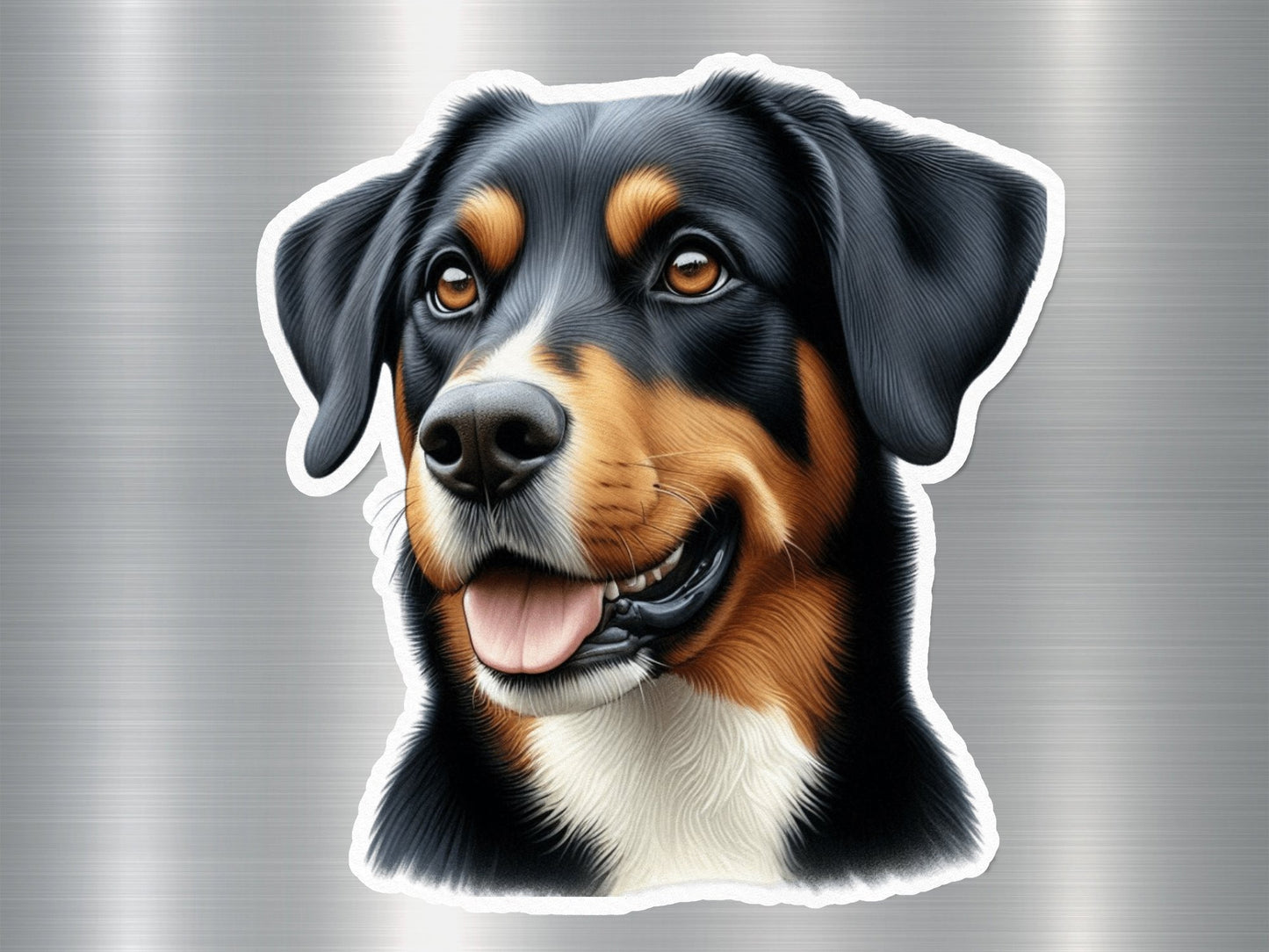 Wholesale Appenzeller Sennenhund Smile Dog Sticker