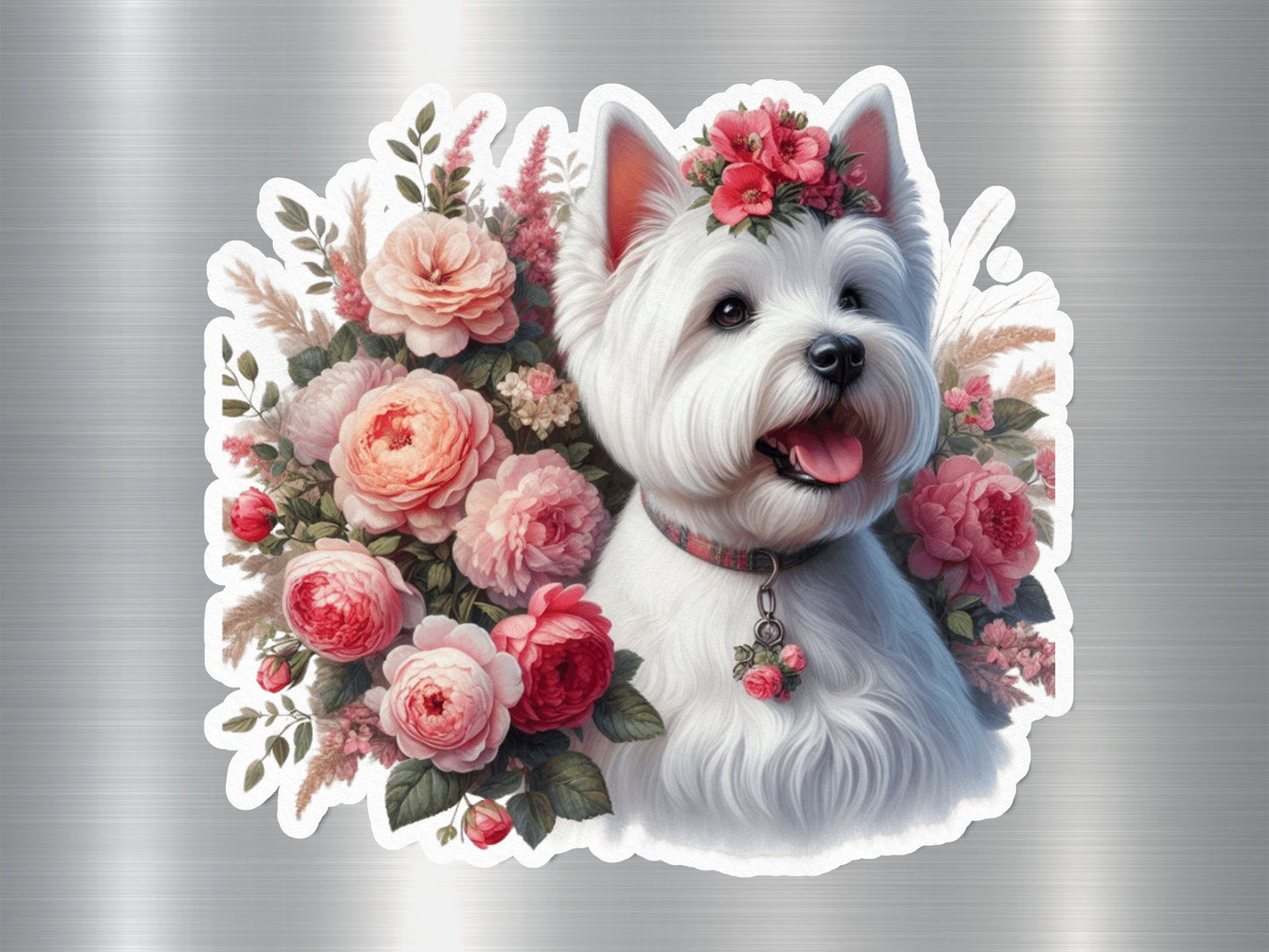 Wholesale Westie Sweetheart Dog Sticker