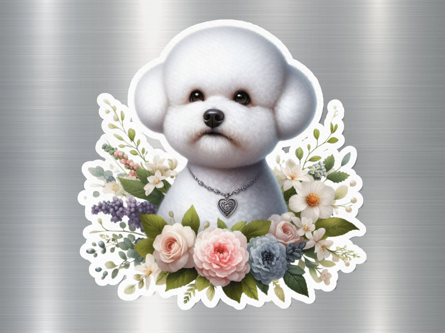 Wholesale Bichon Beauty Dog Sticker