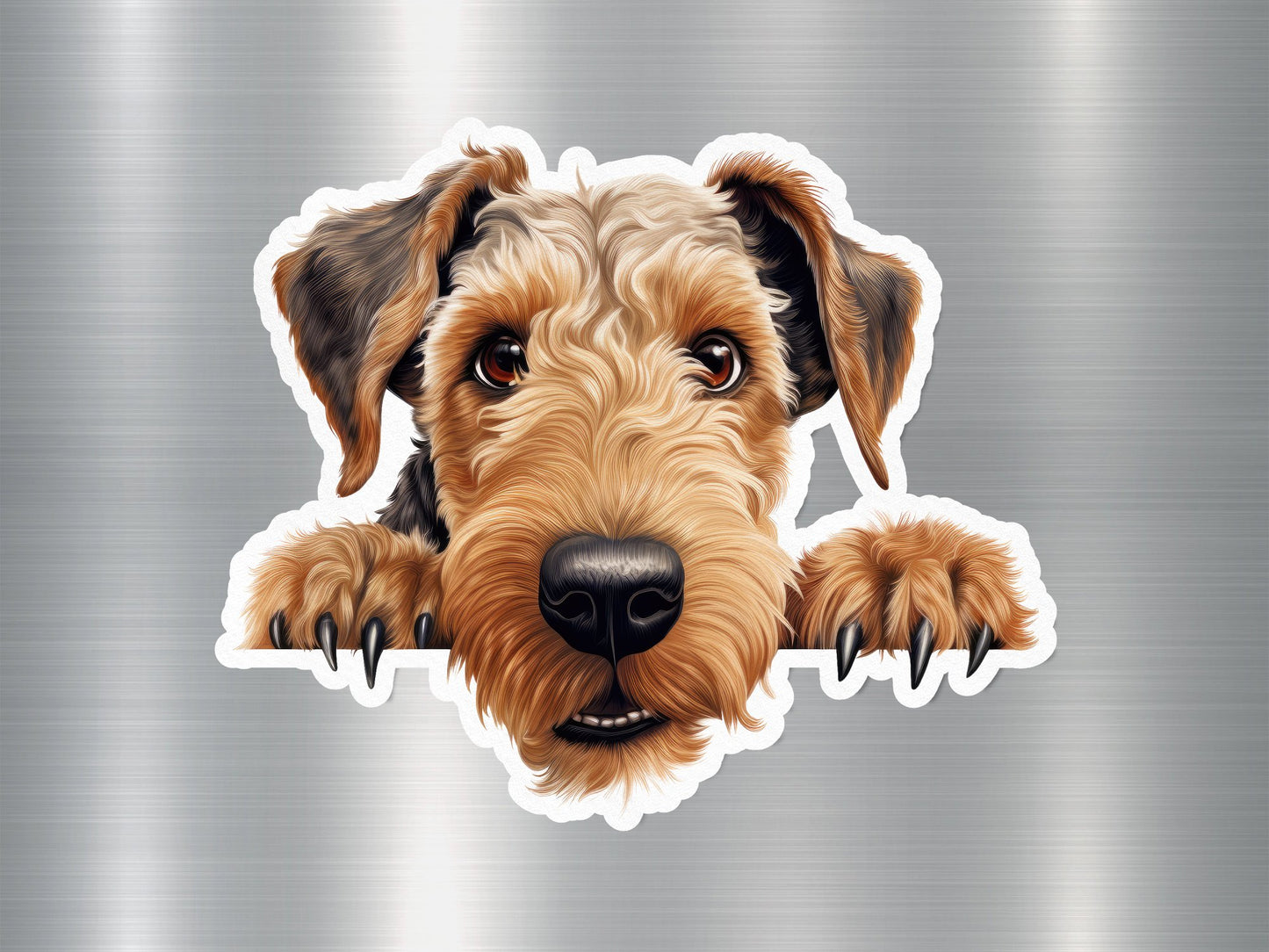 Wholesale Airedale Terrier Charisma Dog Sticker