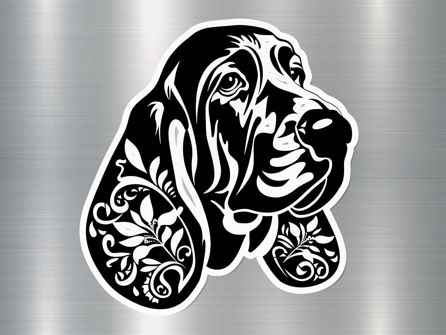 Wholesale Basset Delight Dog Sticker