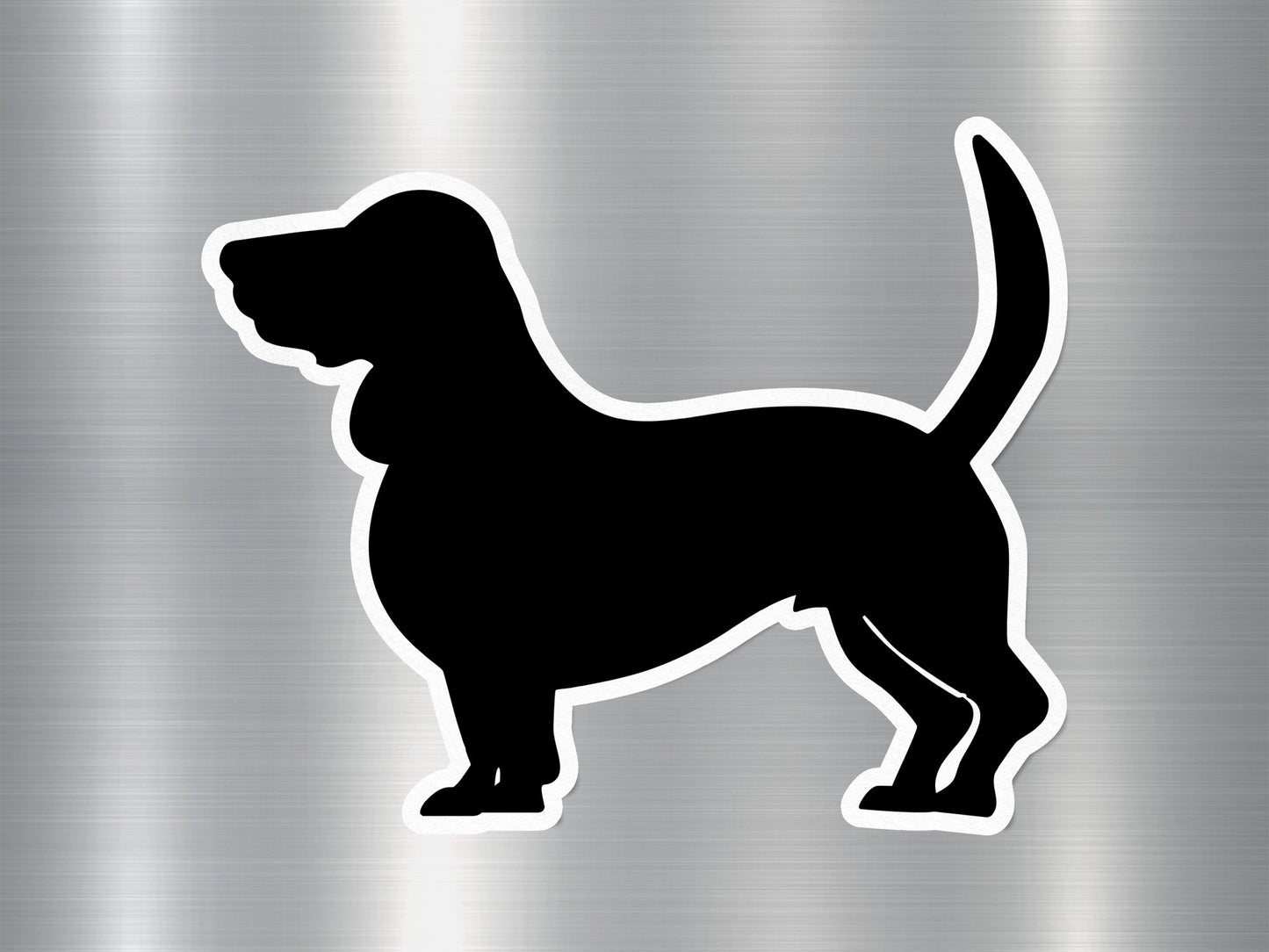 Wholesale Tri-Color Treasure Dog Sticker