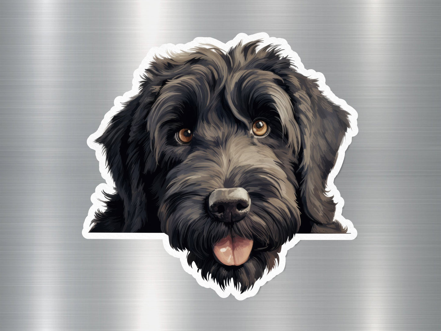 Wholesale Golden Doodle Joy Dog Sticker
