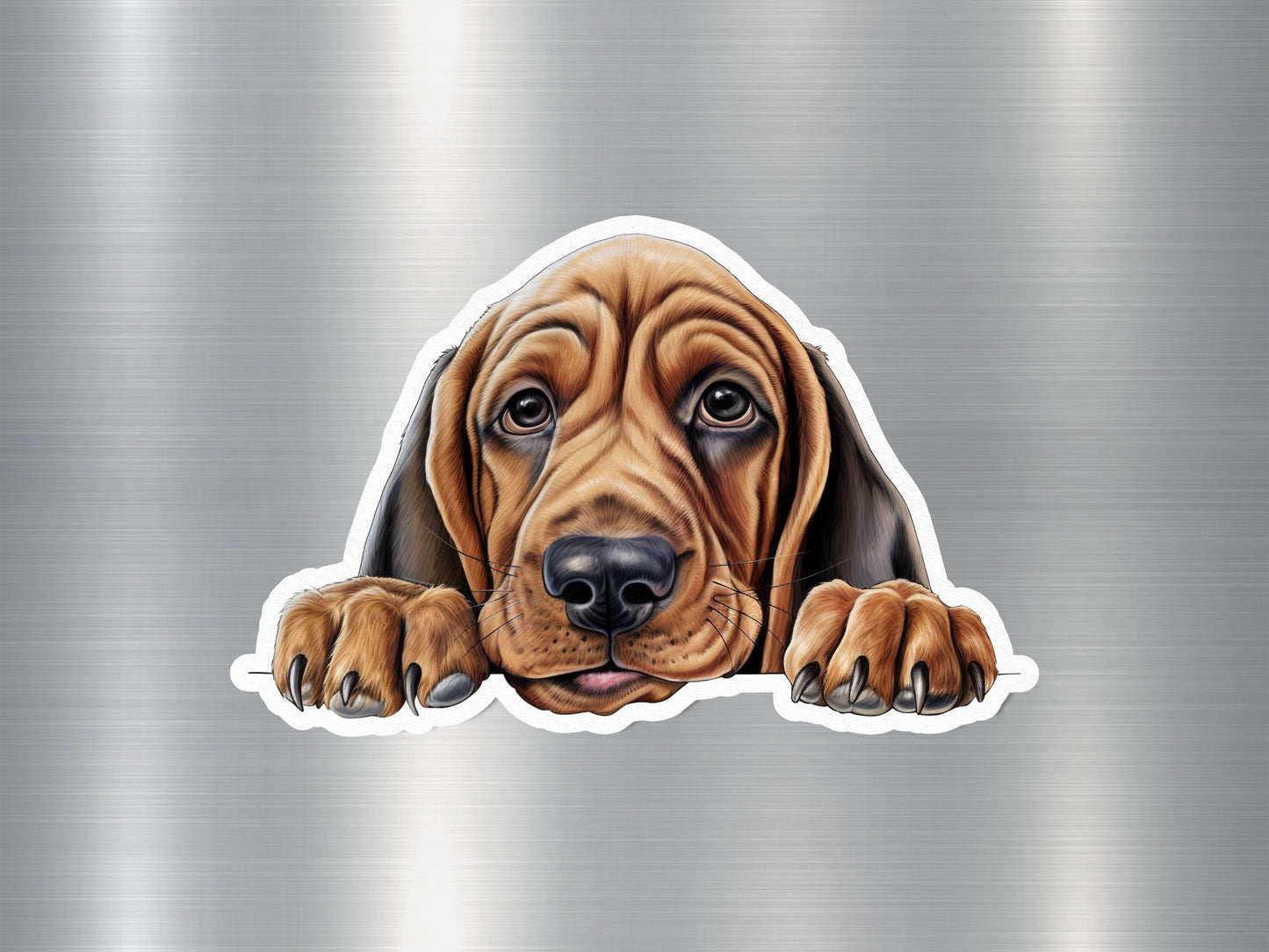 Wholesale Bloodhound Cutie Dog Sticker