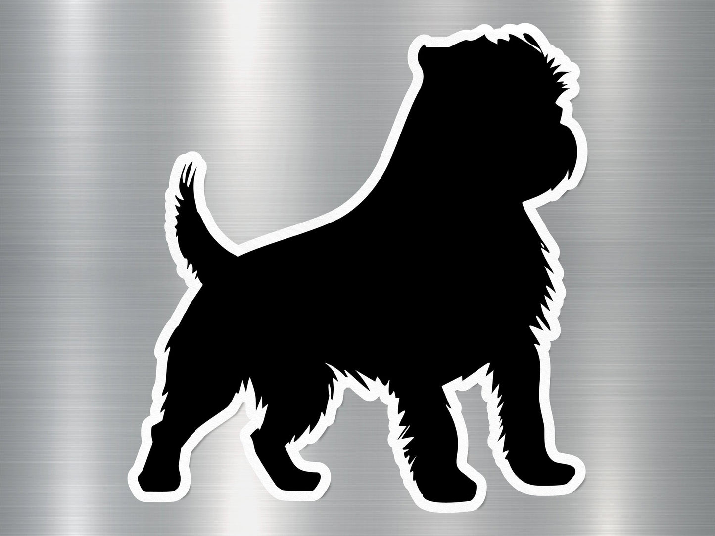 Wholesale Affenpinscher Silhouette Dog Sticker