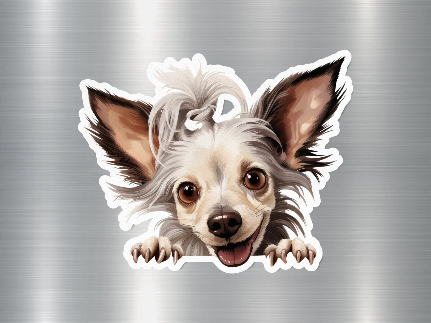 Wholesale Chinese Crested Dog Sticker