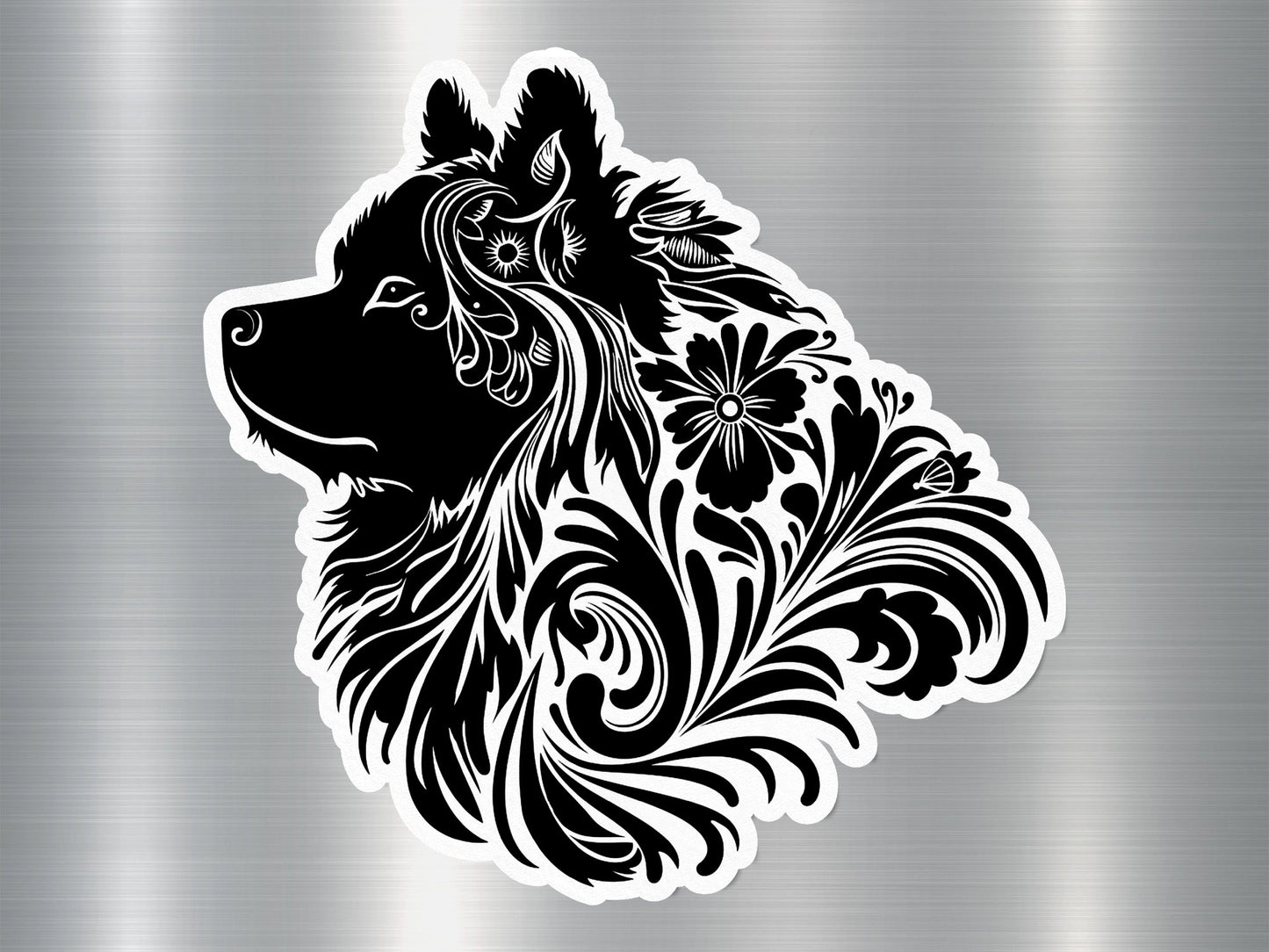 Wholesale Fluffy Friend Dog Sticker