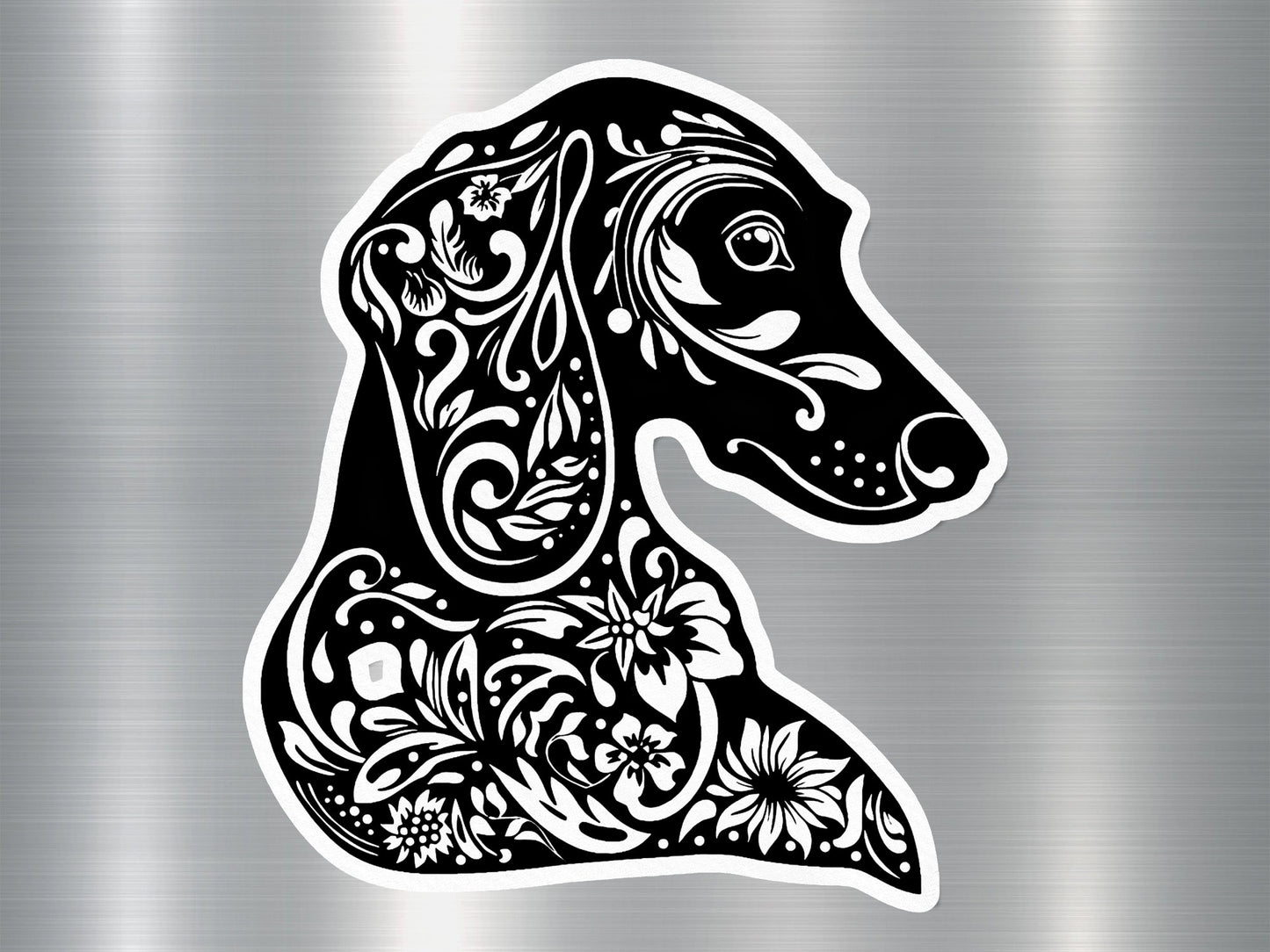 Wholesale Miniature Dachshund Charm Dog Sticker