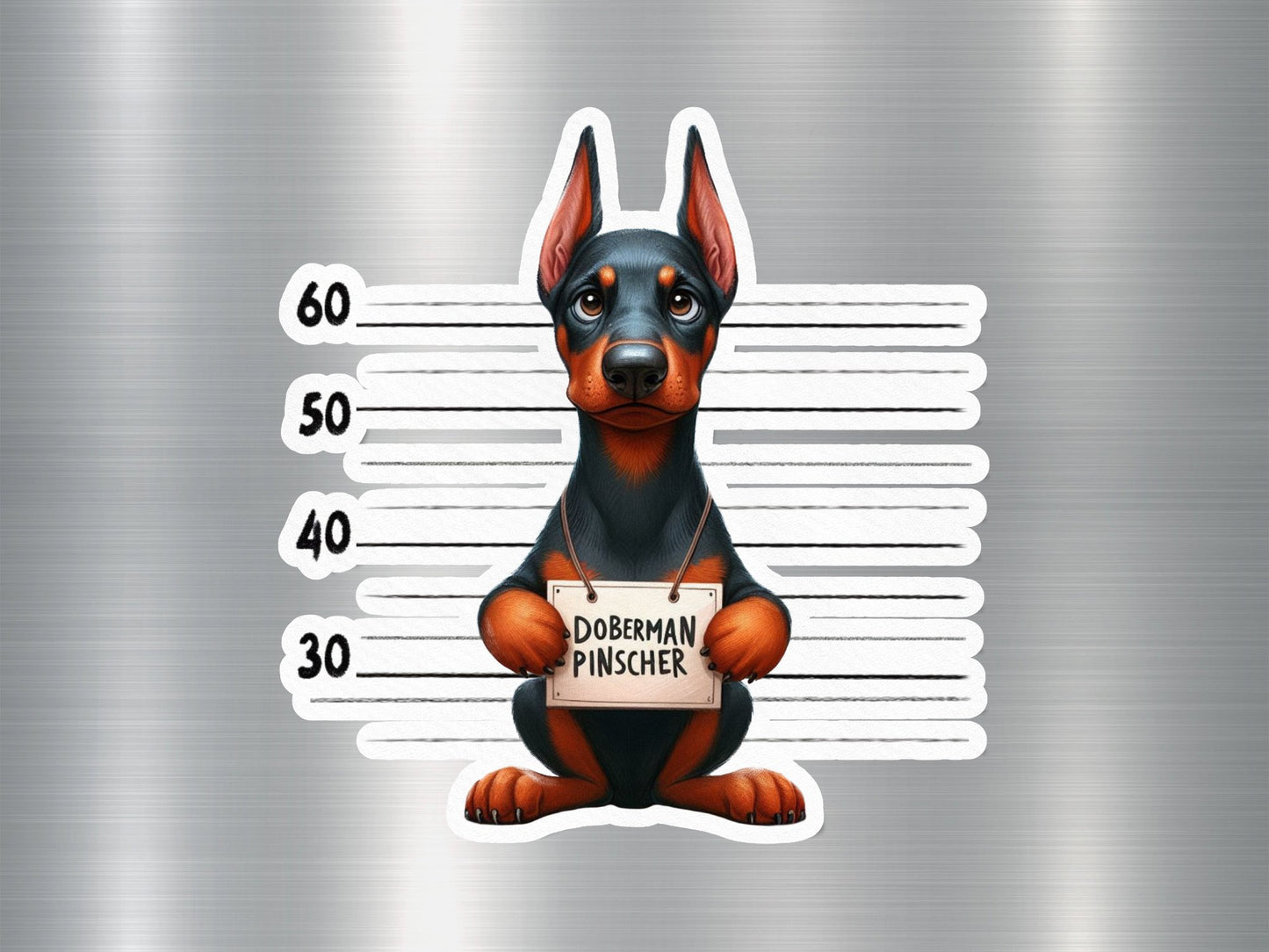Wholesale Mini Pin Pride Dog Sticker