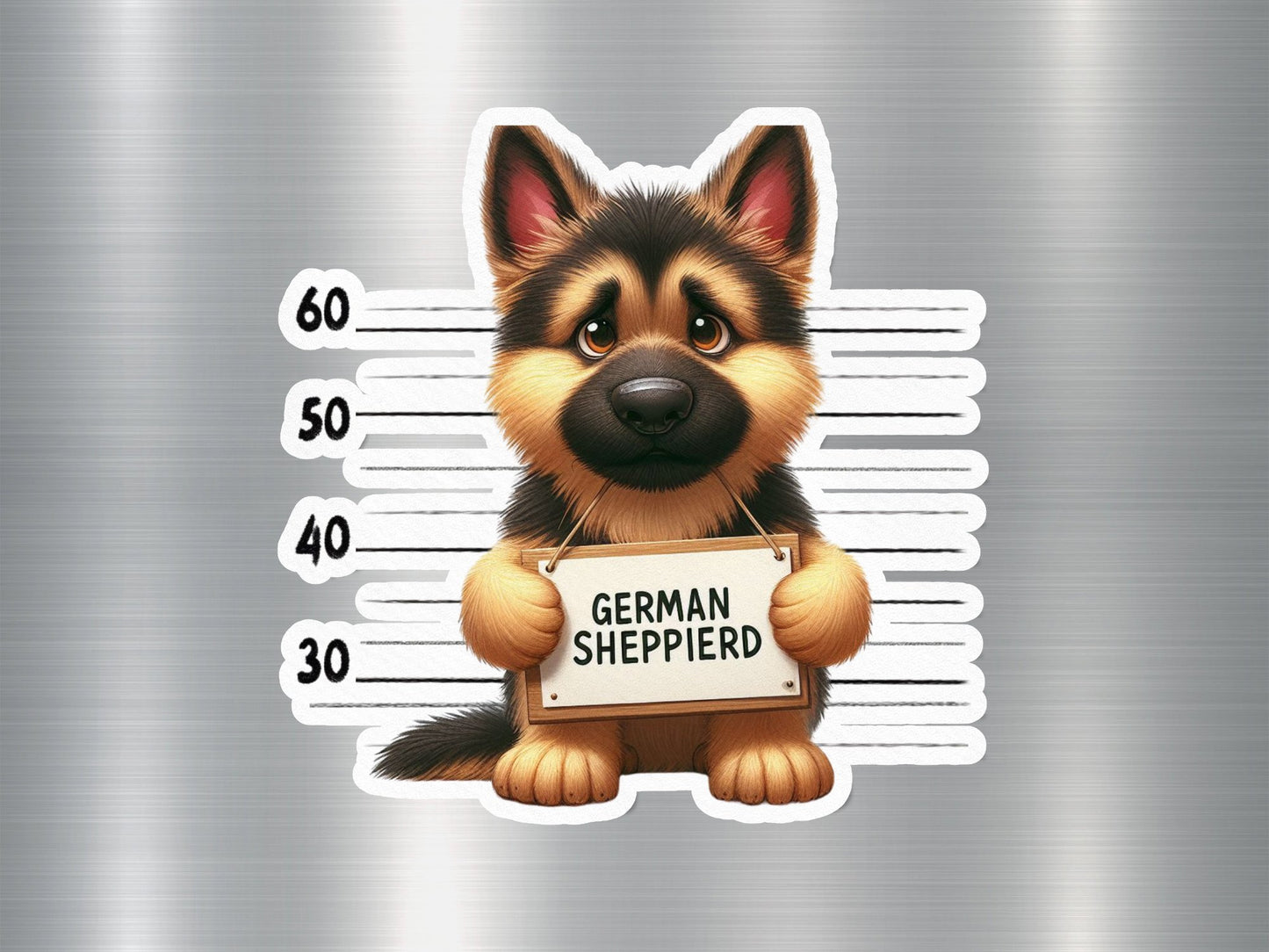 Wholesale Tired Terrier Dog Sticker