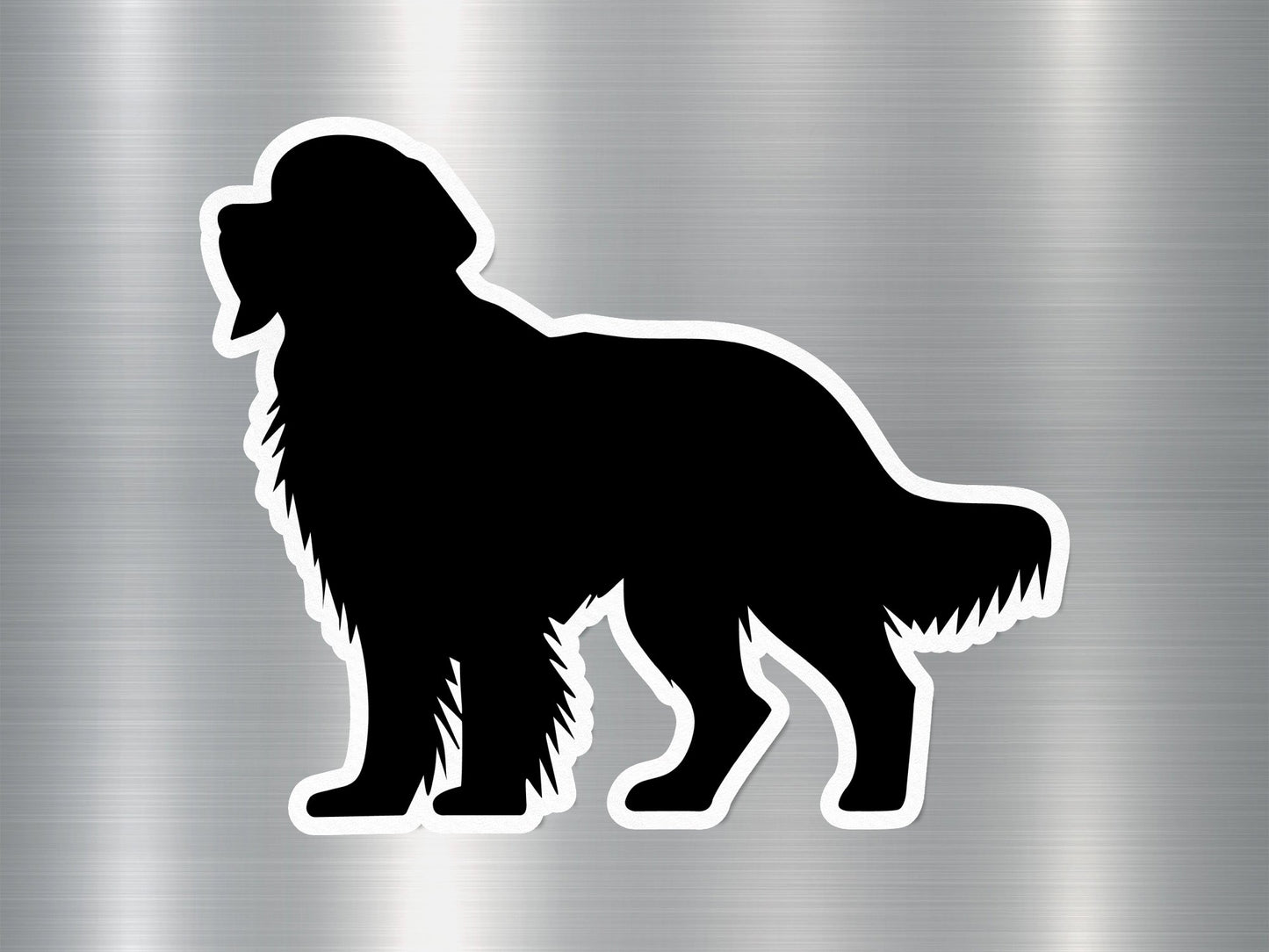 Wholesale Black Doggy Downer Dog Sticker