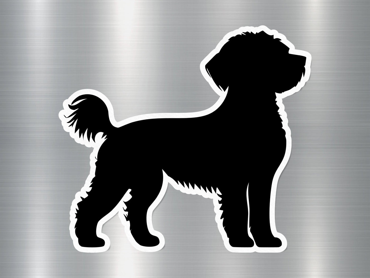 Wholesale Black Puppy Love Dog Sticker
