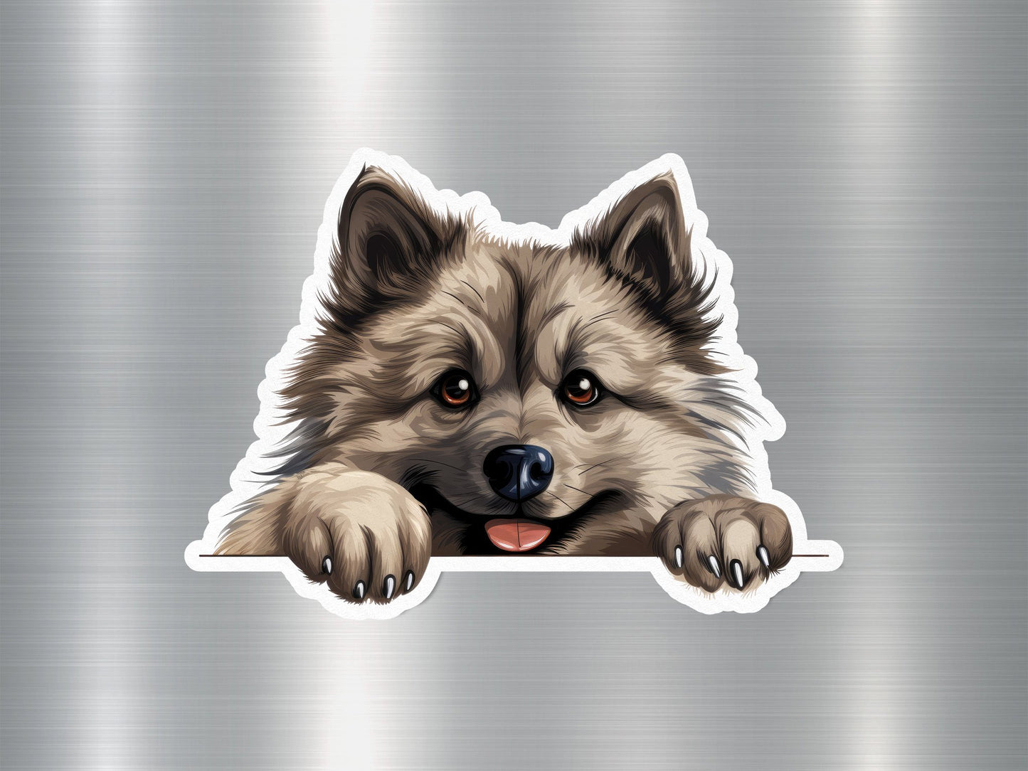 Wholesale Keeshond Charm Dog Sticker