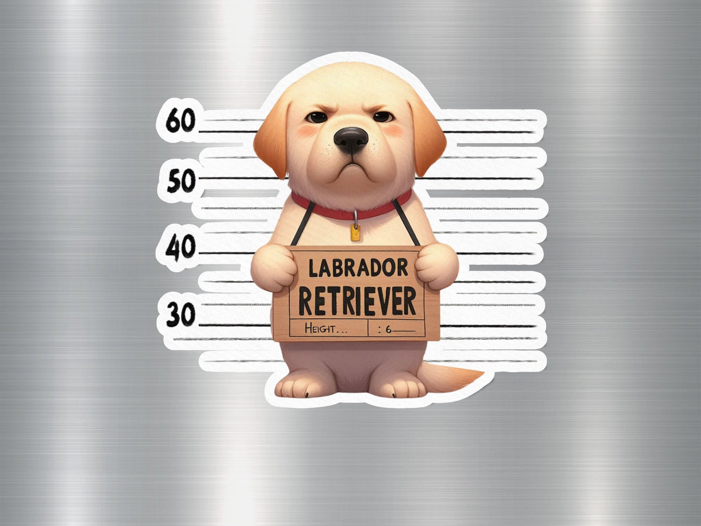 Wholesale Cute Tired Terrier Dog Sticker