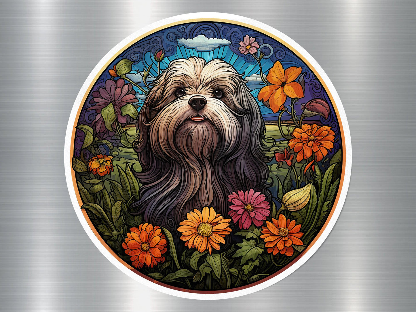 Wholesale Bichon Frise Dog Sticker