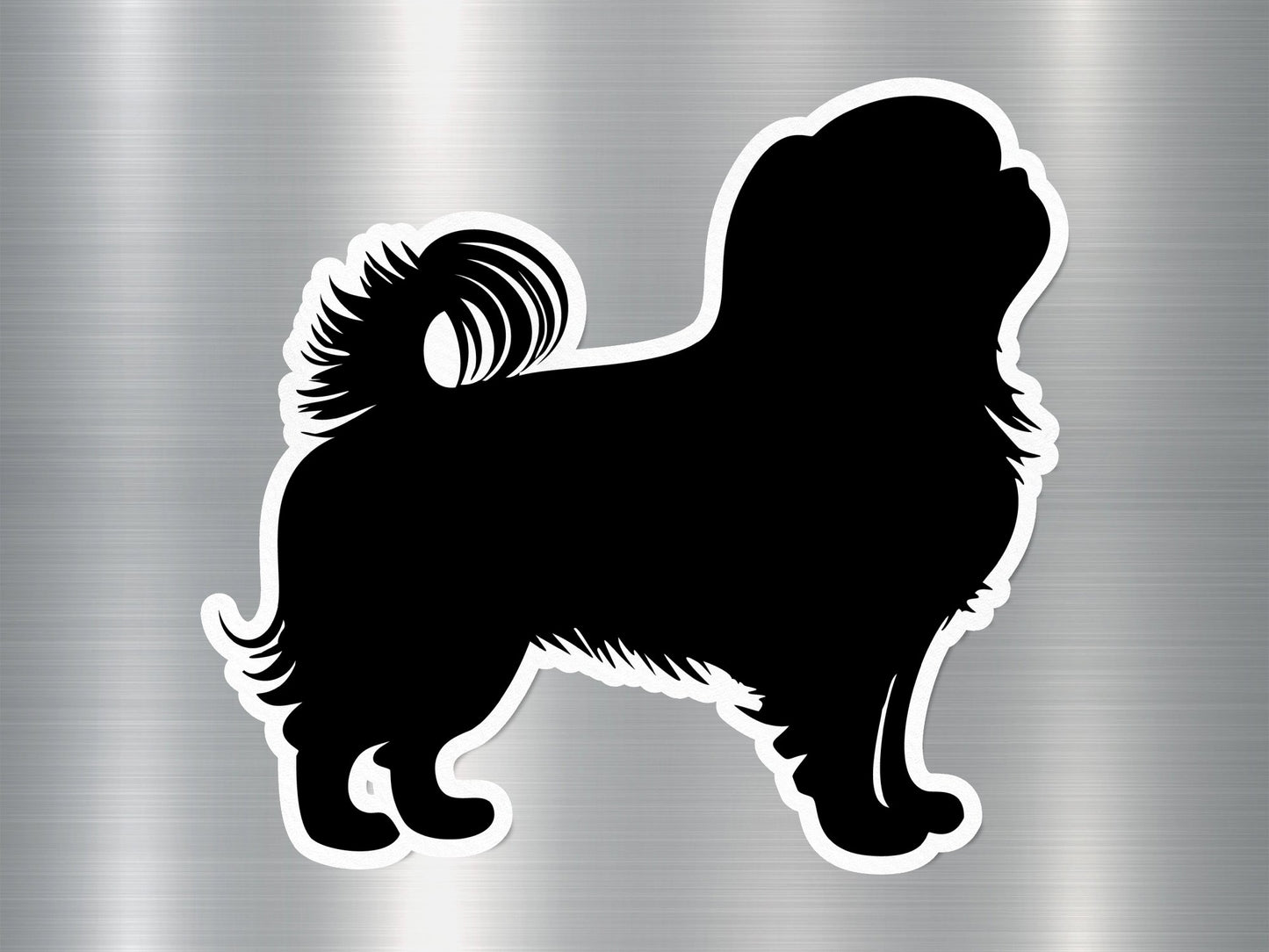 Wholesale Pekingese Silhouette Dog Sticker