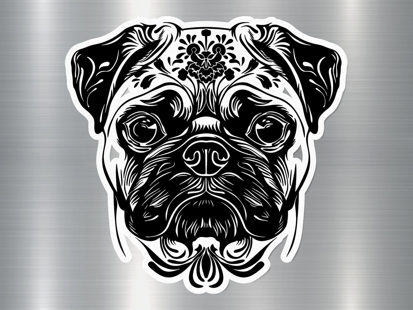 Wholesale Pug Dog Breed Dog Sticker
