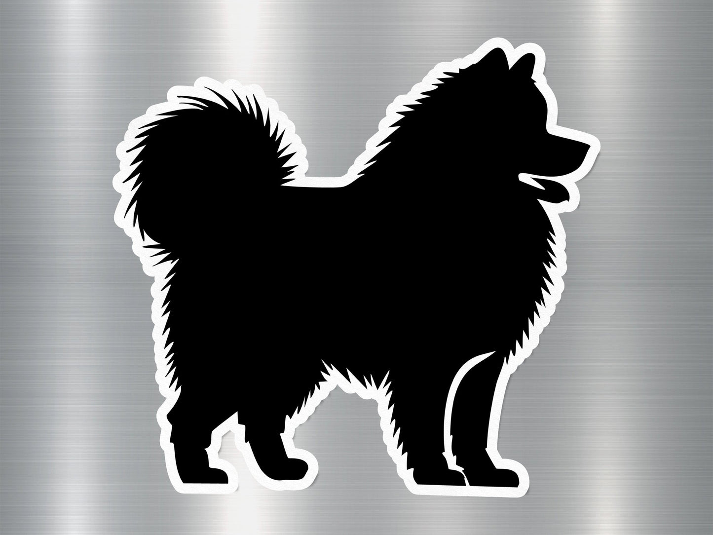 Wholesale Silhouette Strong Dog Sticker