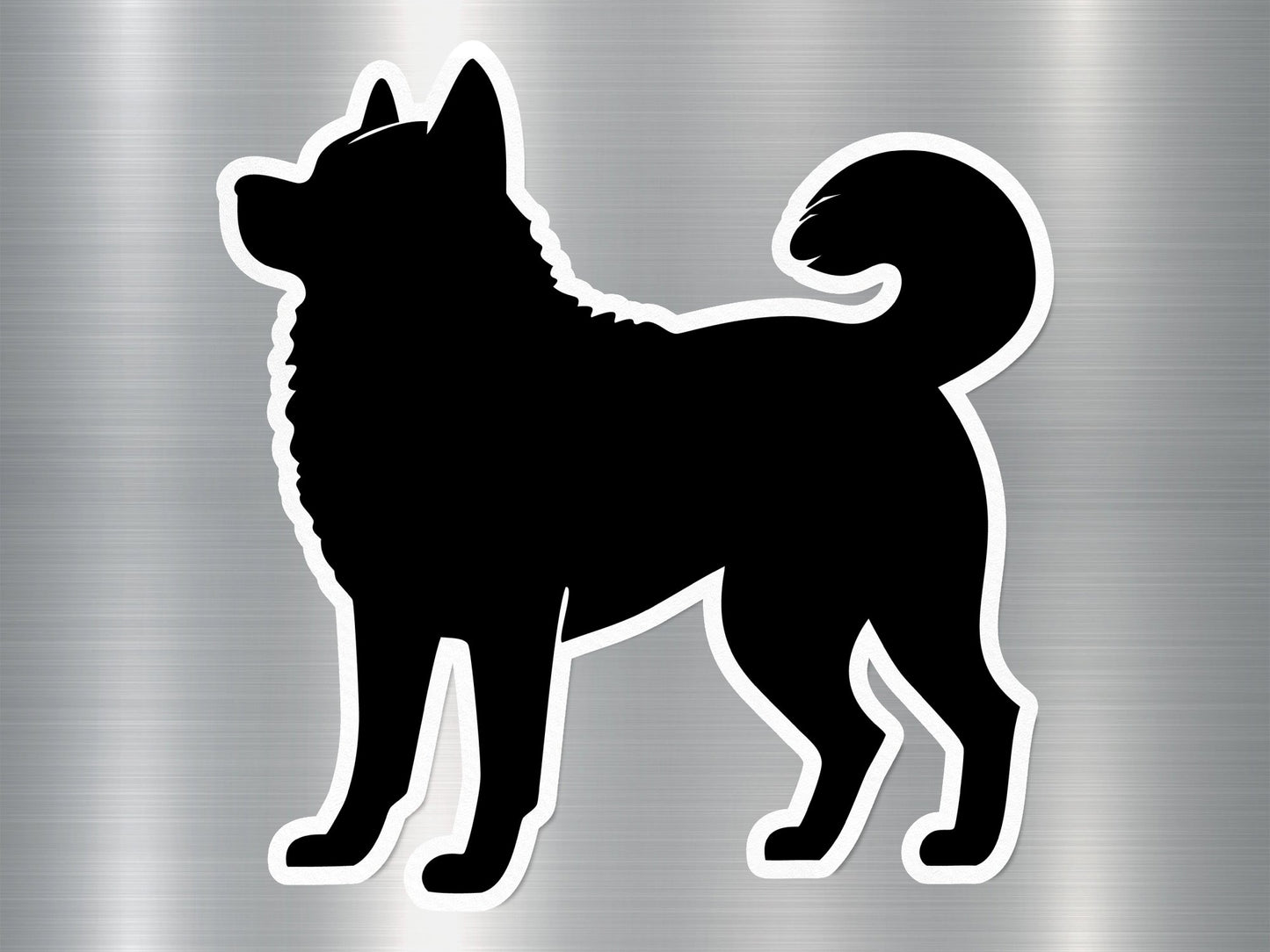 Wholesale Shadowed Canine Dog Sticker