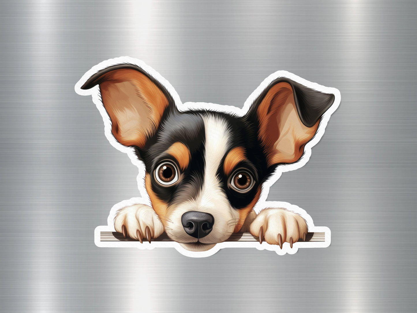 Wholesale Toy Fox Terrier Dog Sticker
