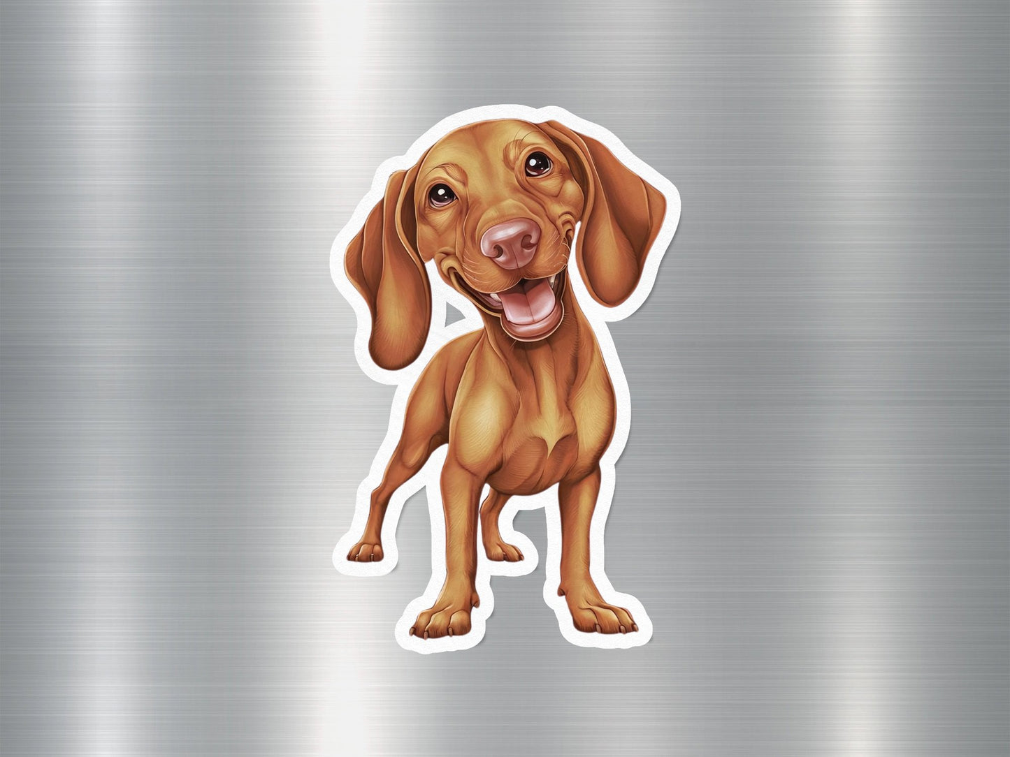 Wholesale Vizsla Smile Dog Sticker
